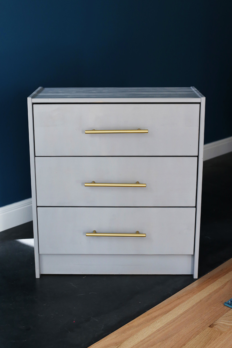 At Home Ikea Rast Nightstand Makeover The Reluctant Millennial